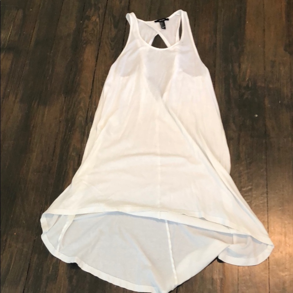 Forever21 white dress/swimsuit coverup